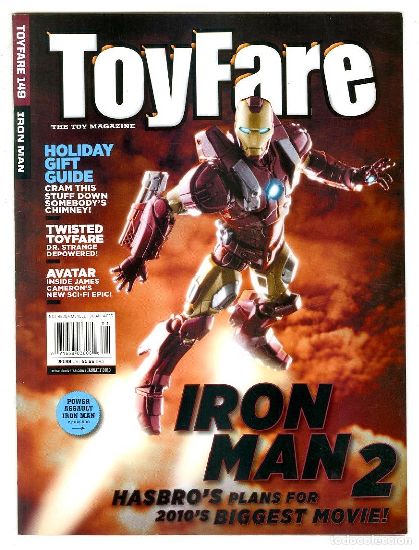 Giocattoli antichi: ToyFare n.149 / Iron Man 2 / Avatar / Twisted Toyfare / Holiday Gift Guide (January, 2010)