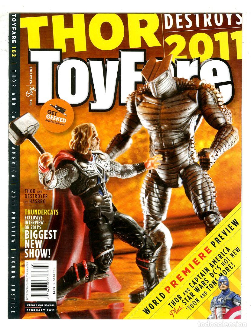 Antikes Spielzeug: ToyFare n.162 / Thor / Captain America / Star Wars / DC (February, 2011)