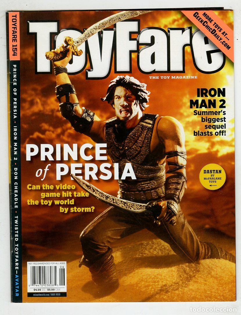 Antikes Spielzeug: ToyFare n.154 / Prince of Persia / Iron Man 2 / Dastan (May, 2010)