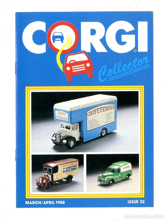 Antikes Spielzeug: Cat&aacute;logo Coches Corgi / Collector March/April 1988 Issue 22 / 12 P&aacute;ginas