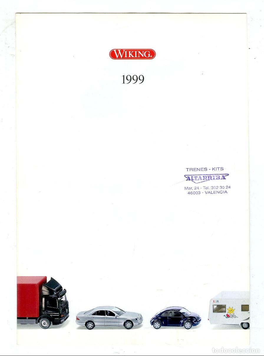 Antikes Spielzeug: Cat&aacute;logo Autom&oacute;viles Wiking 1999 / 15 P&aacute;ginas
