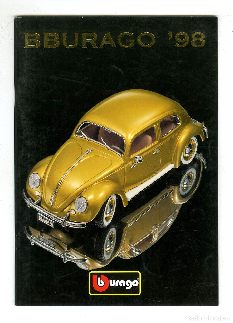 Juguetes antiguos: Cat&aacute;logo Coches Bburago '98 / 72 P&aacute;ginas