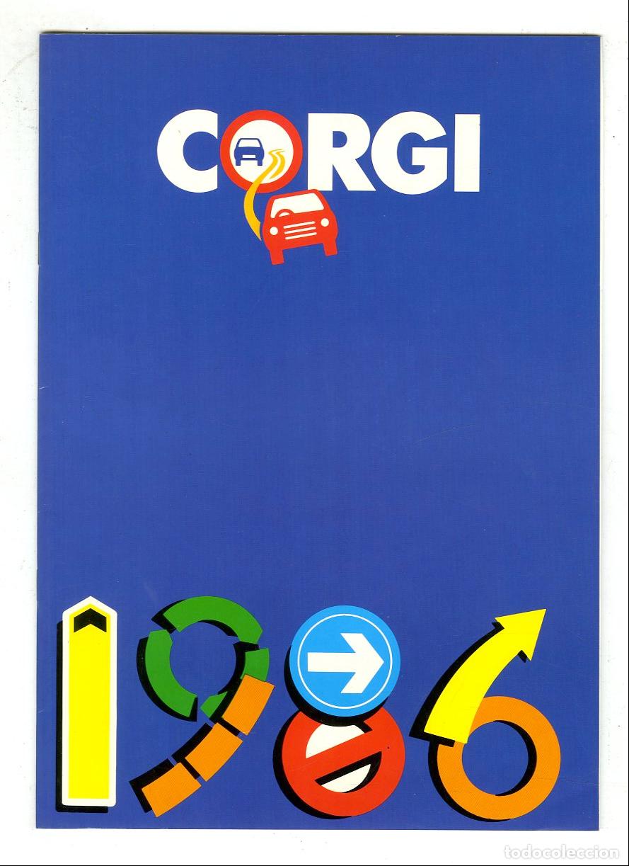 Juguetes antiguos: Cat&aacute;logo Coches Corgi 1986 / 33 P&aacute;ginas