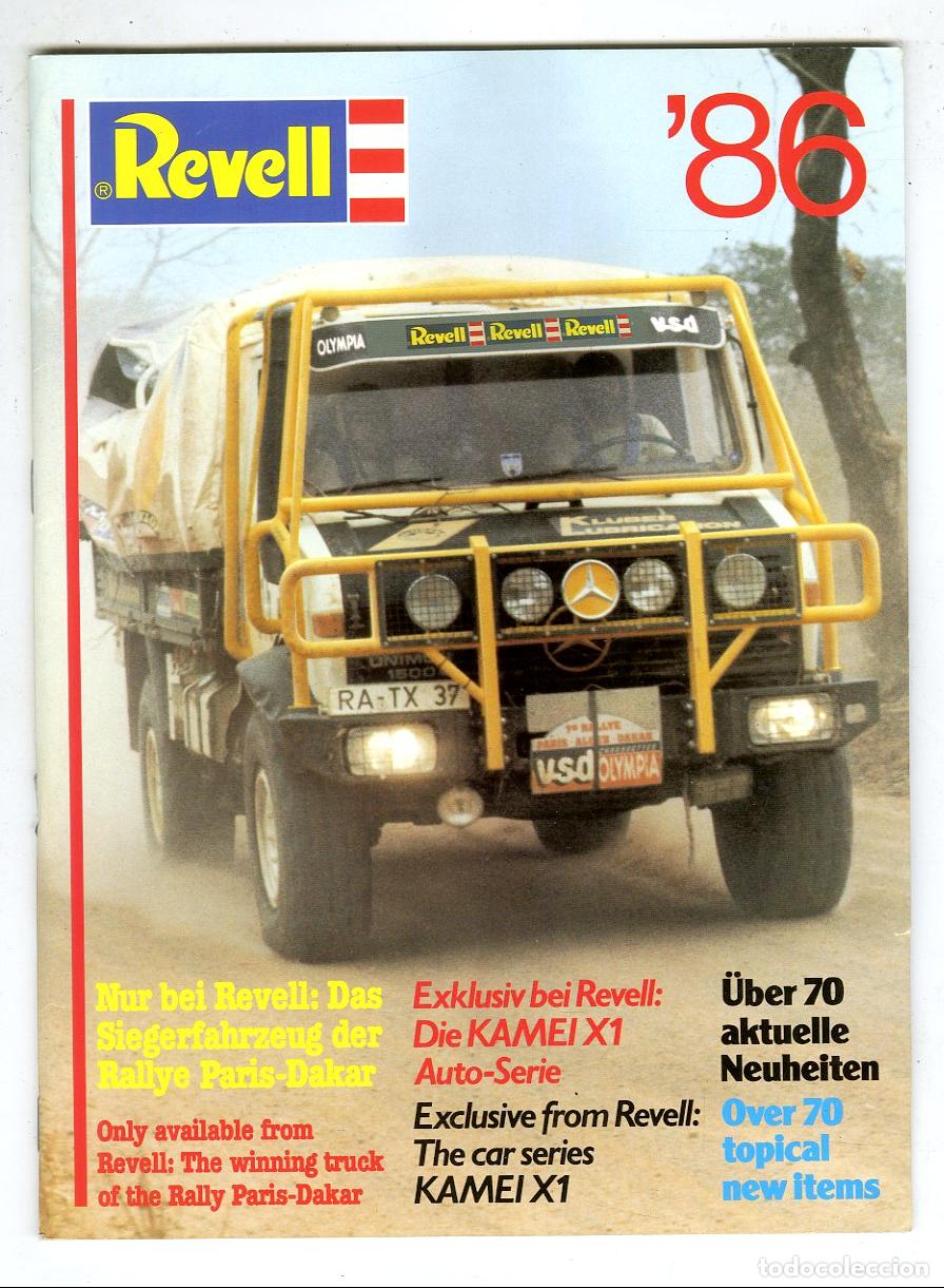 Juguetes antiguos: Cat&aacute;logo Aviones Revell / '86 / 92 P&aacute;ginas