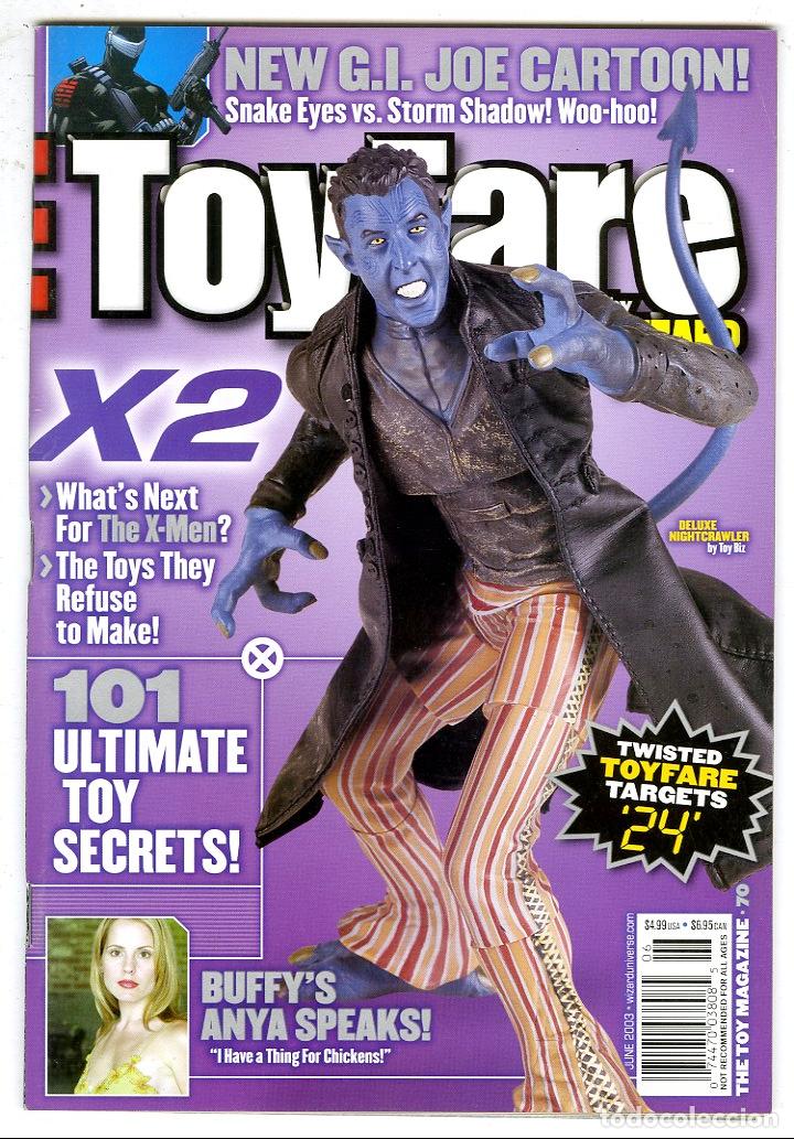 Juguetes antiguos: ToyFare n.70 / G.I. Joe / The X-Men / Buffy's (June, 2003)