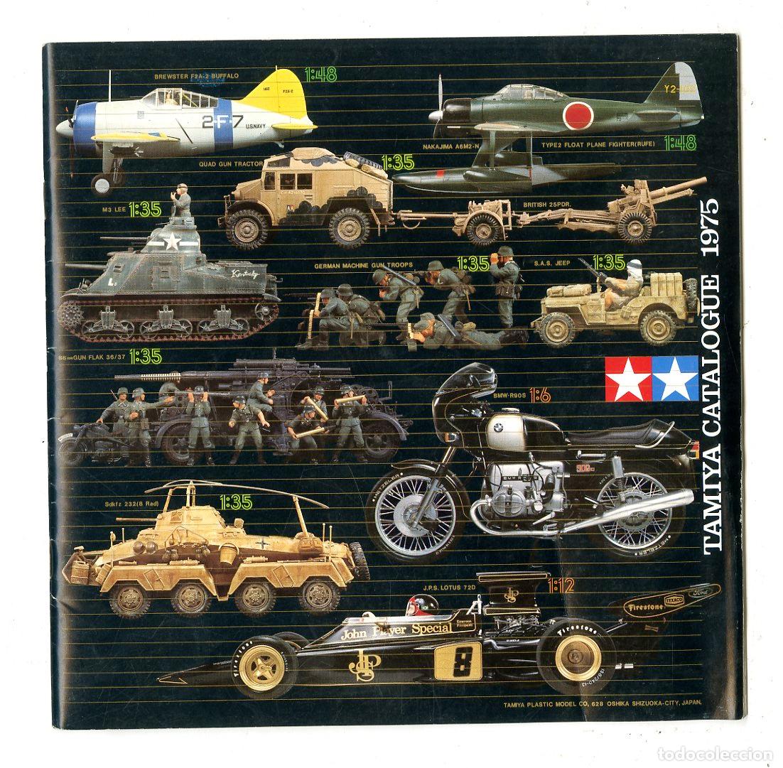 Juguetes antiguos: Tamiya Catalogue 1975 / 40 P&aacute;ginas