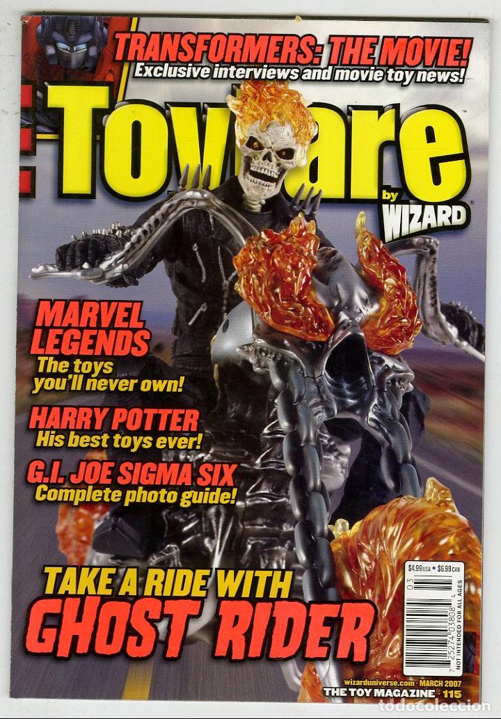 Juguetes antiguos: ToyFare n.115 / Marvel Legends / Harry Potter / G.I. Joe Sigma Six / Ghost Rider / Transformers (Mar
