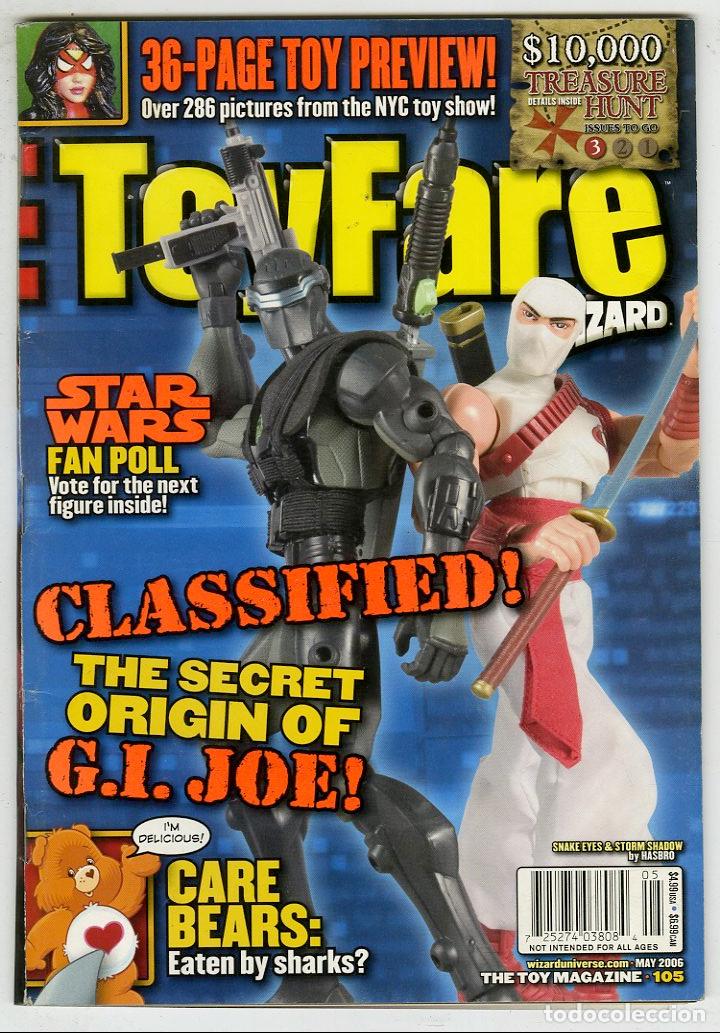 Juguetes antiguos: ToyFare n.105 / Star Wars / G.I. Joe / Care Bears (May, 2006)