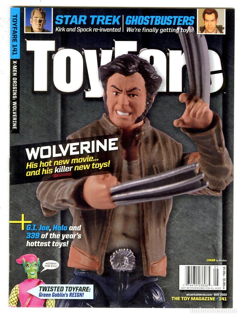 Juguetes antiguos: ToyFare n.141 / Wolverine / Star Trek / Ghostbusters / G.I. Joe / Halo / 339 (May, 2009)