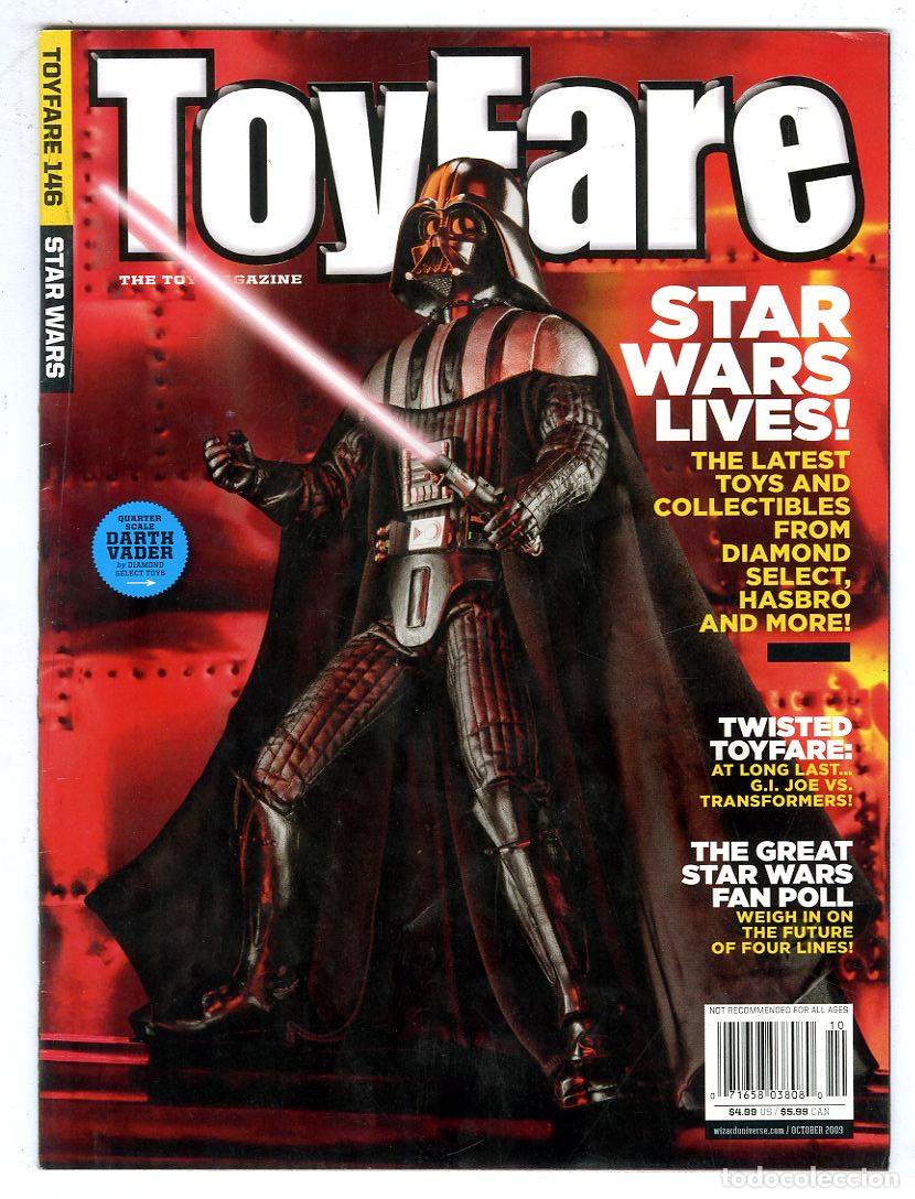 Juguetes antiguos: ToyFare n.146 / Star Wars / Darth Vader / Twisted Toyfare (October, 2009)