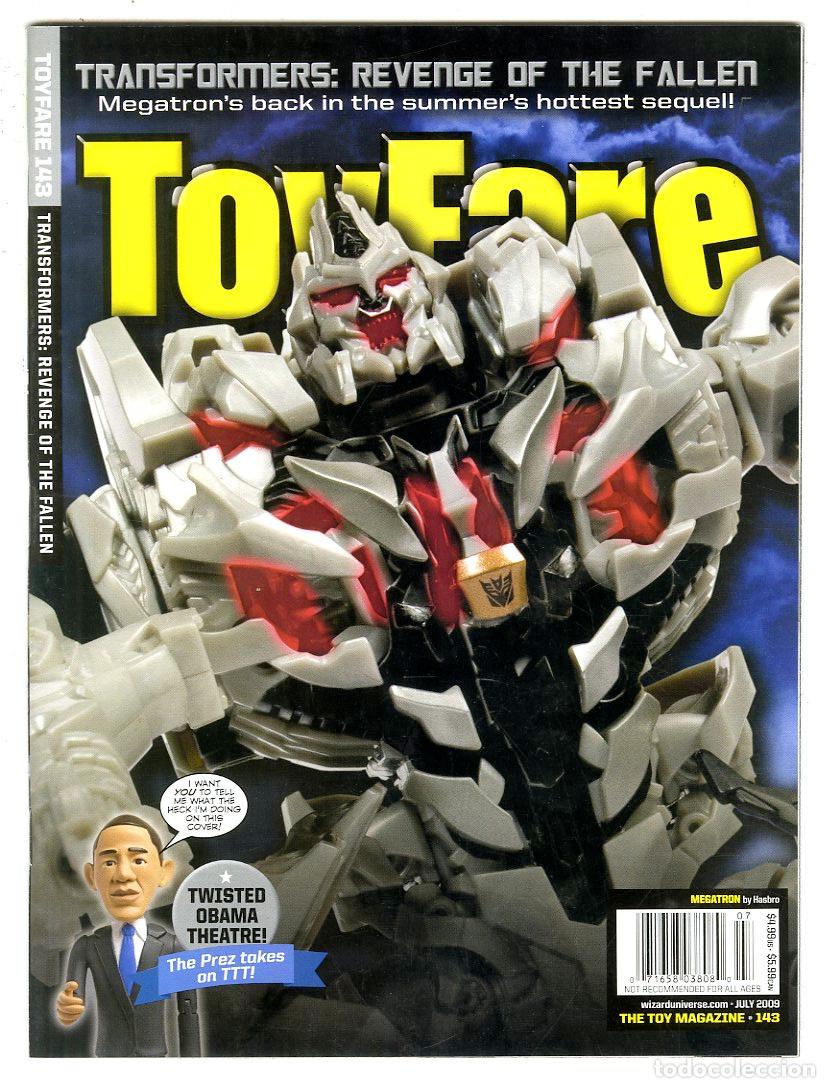 Juguetes antiguos: ToyFare n.143 / Transformers / Twisted Obama Theatre! (July, 2009)