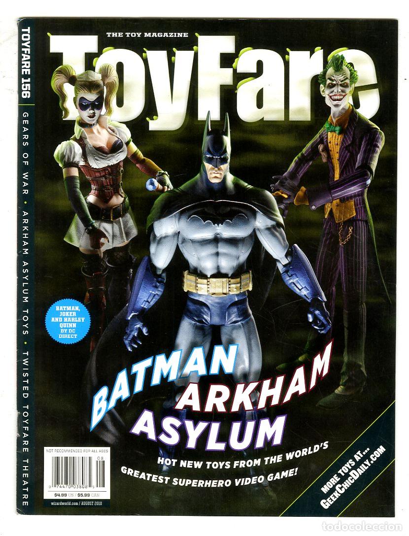 Juguetes antiguos: ToyFare n.156 / Batman / Joker / Harley Quinn (August, 2010)
