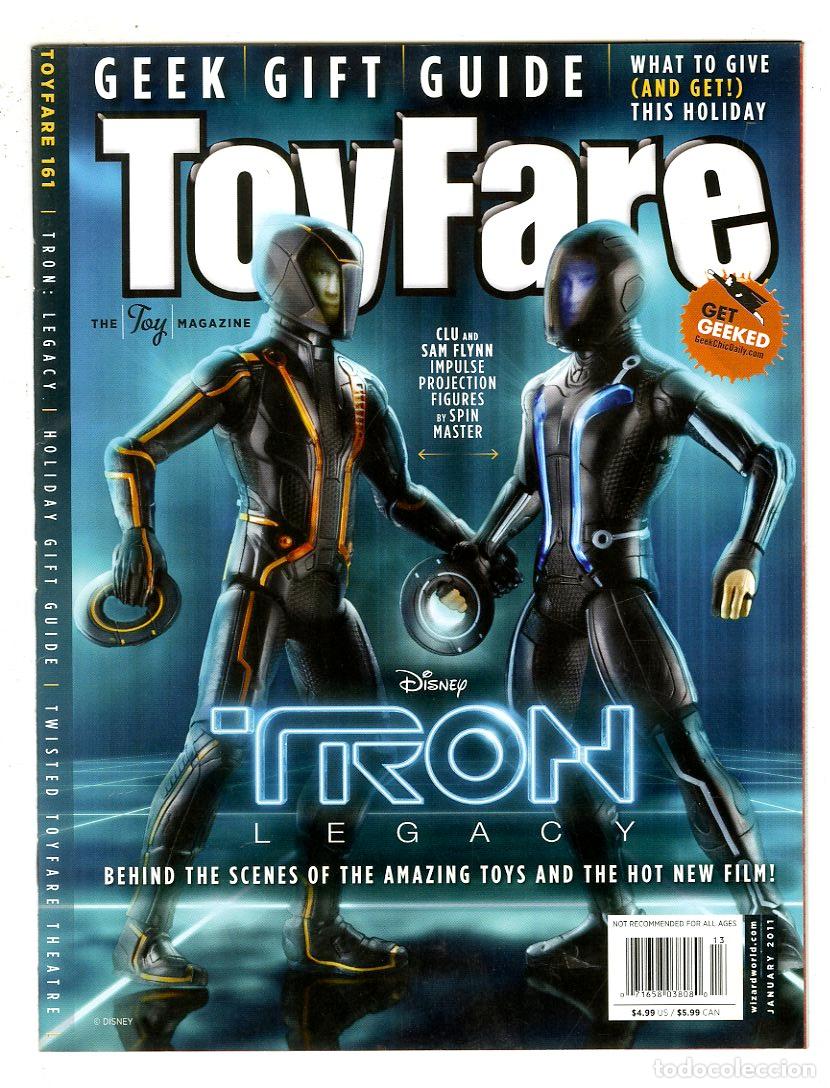 Juguetes antiguos: ToyFare n.161 / Tron Legacy (January, 2011)