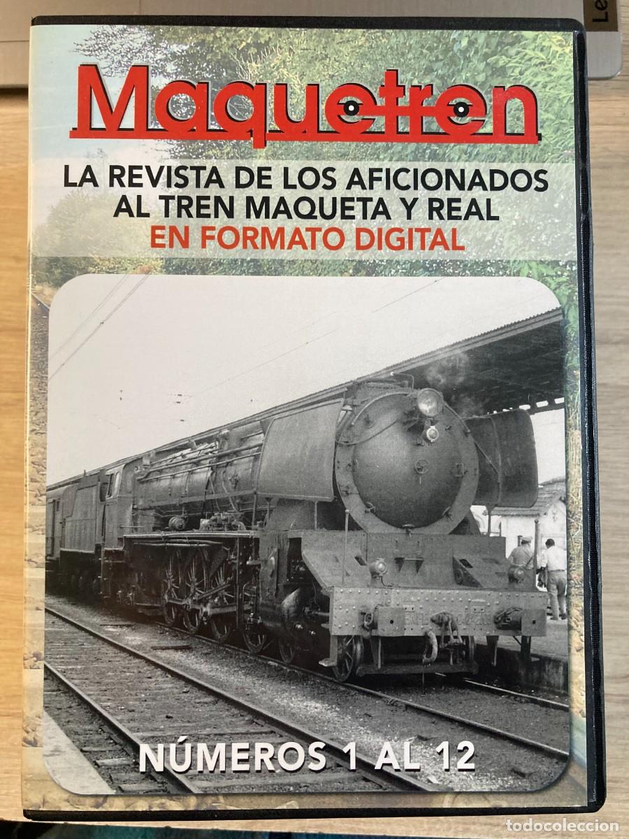 Juguetes antiguos: MAQUETREN, EN FORMATO DIGITAL, CDROM, NUMEROS 1 AL 12