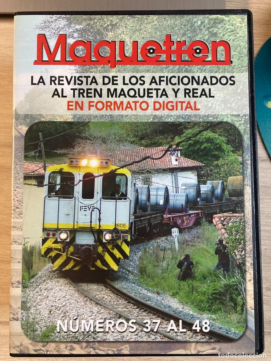Juguetes antiguos: MAQUETREN, EN FORMATO DIGITAL, CDROM, NUMEROS 37 AL 48