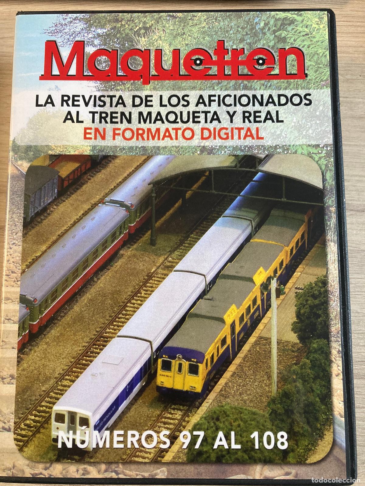 Juguetes antiguos: MAQUETREN, EN FORMATO DIGITAL, CDROM, NUMEROS 97 AL 108