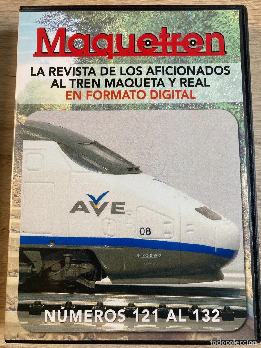 Juguetes antiguos: MAQUETREN, EN FORMATO DIGITAL, DVD, NUMEROS 121 AL 132
