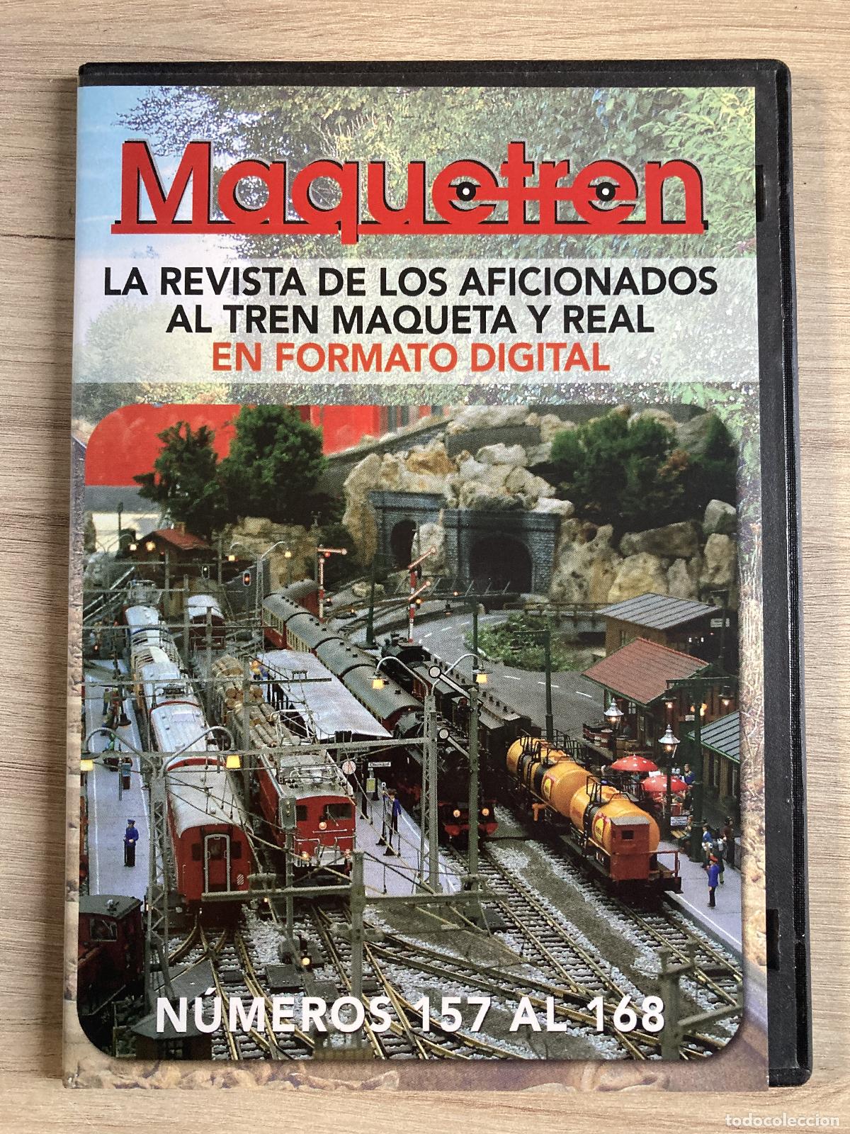 Juguetes antiguos: MAQUETREN, EN FORMATO DIGITAL, DVD, NUMEROS 157 al 168