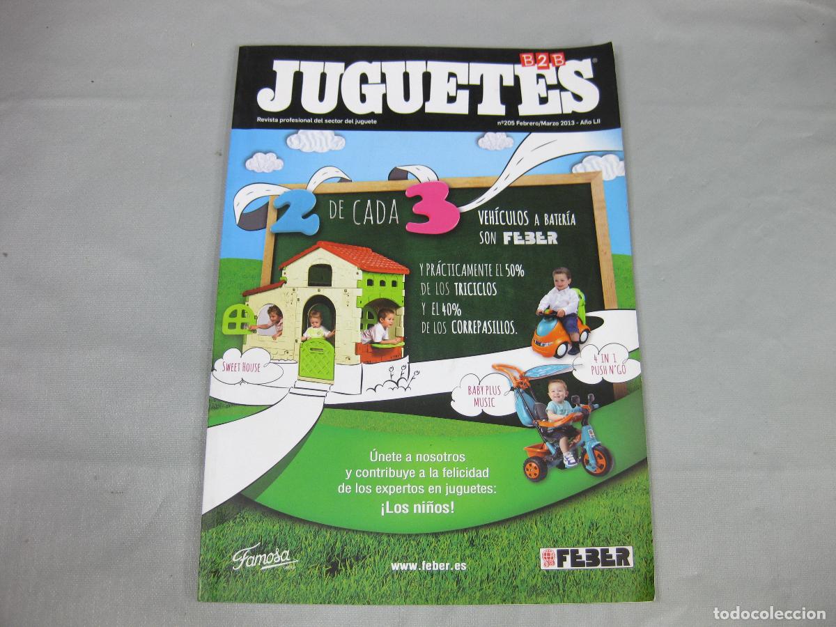 Juguetes antiguos: REVISTA PROFESIONAL DEL SECTOR DEL JUGUETE. CAT&Aacute;LOGO. FAMOSA. FEBER. N&ordm; 205. MARZO 2013