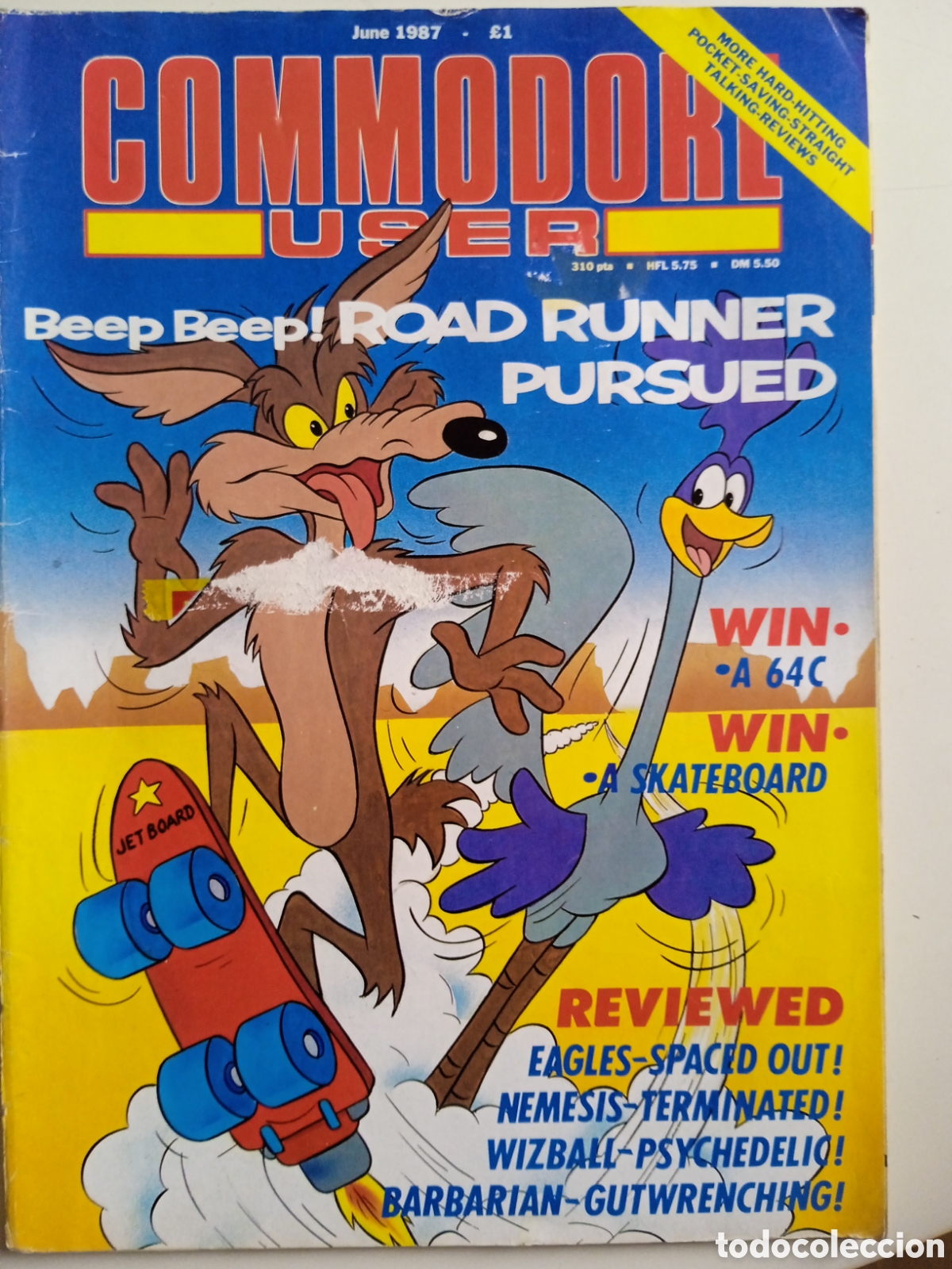 Juguetes antiguos: Commodore User junio 1987