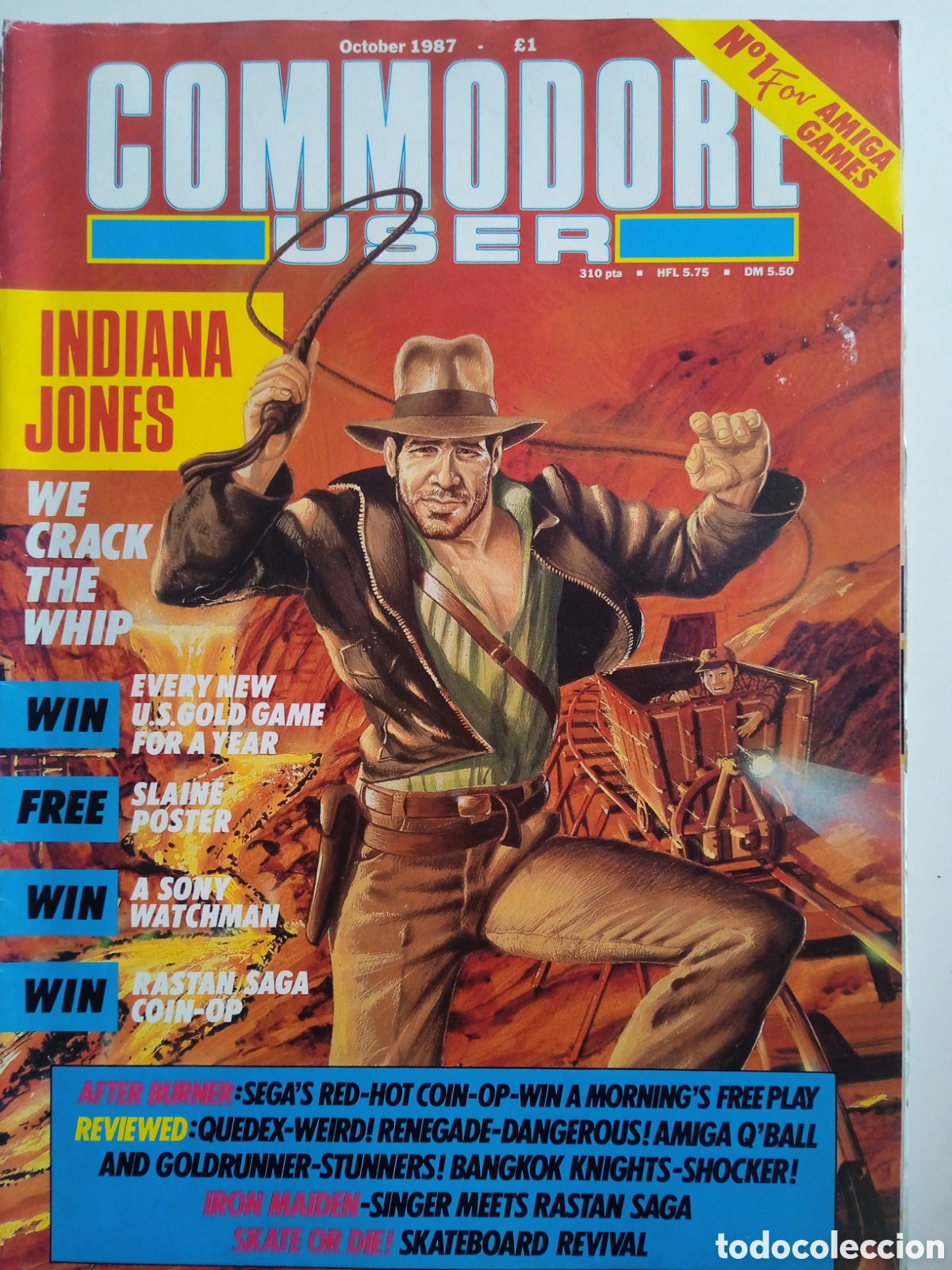 Juguetes antiguos: Commodore User octubre 1987