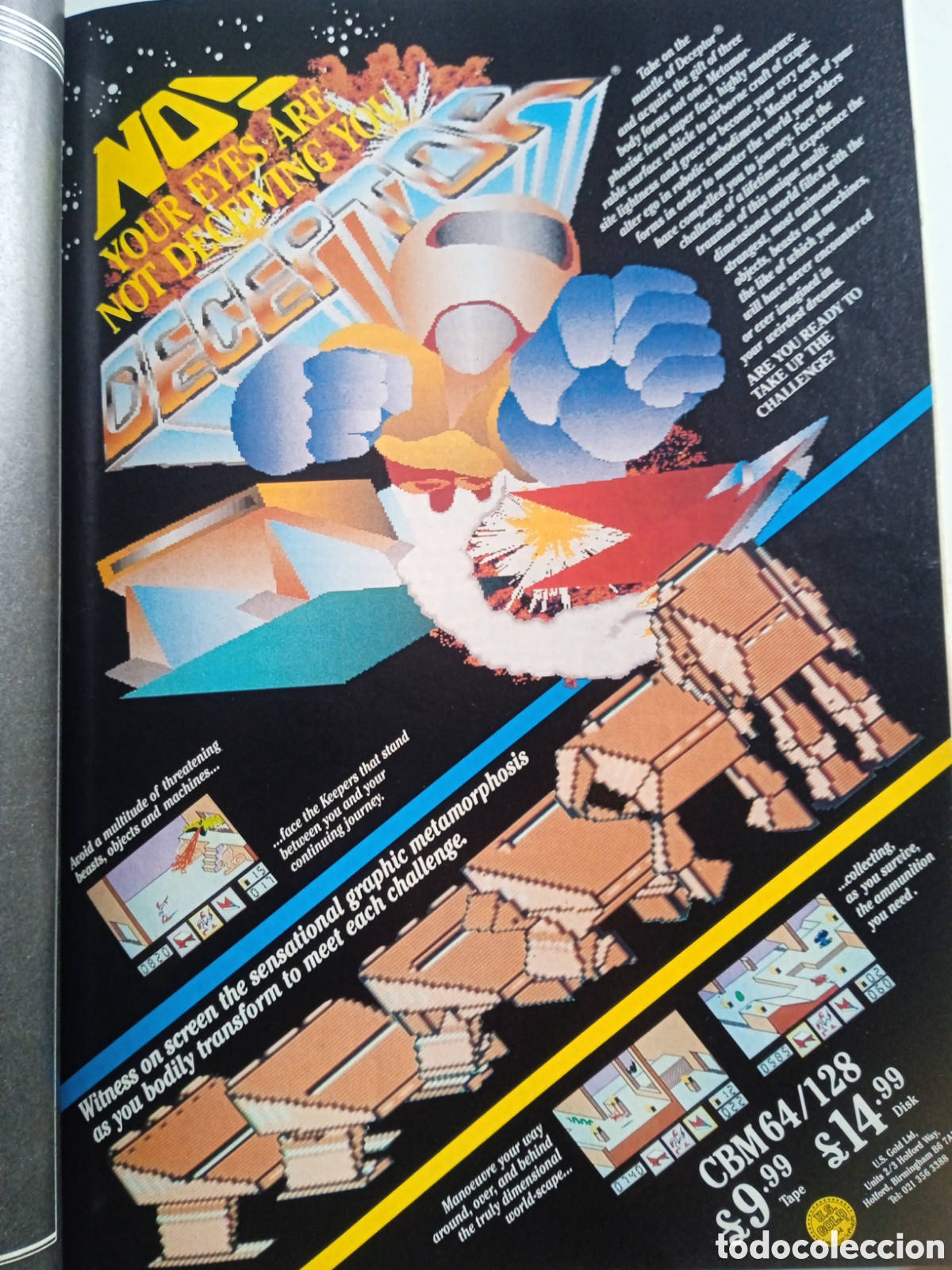 Juguetes antiguos: Commodore Computing International mayo 1987 - Foto 3