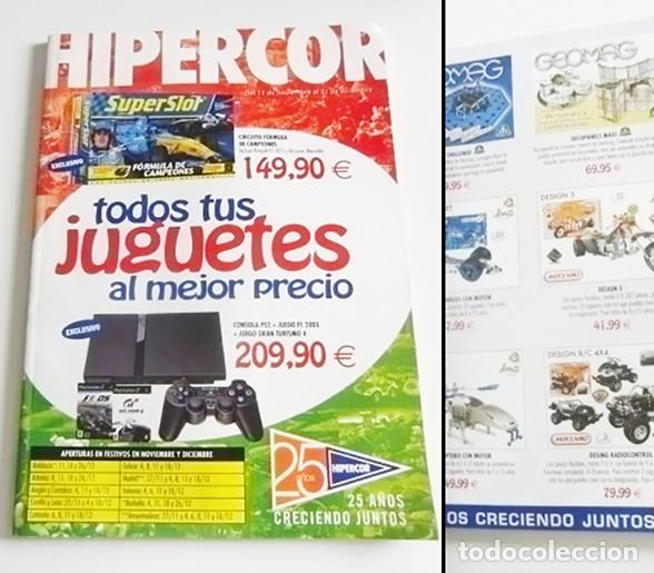 Juguetes antiguos: ANTIGUO CAT&Aacute;LOGO DE JUGUETES HIPERCOR A&Ntilde;O 2005 2006 PLAYMOBIL MU&Ntilde;ECAS JUEGOS BICIS CONSOLA JUGUETE