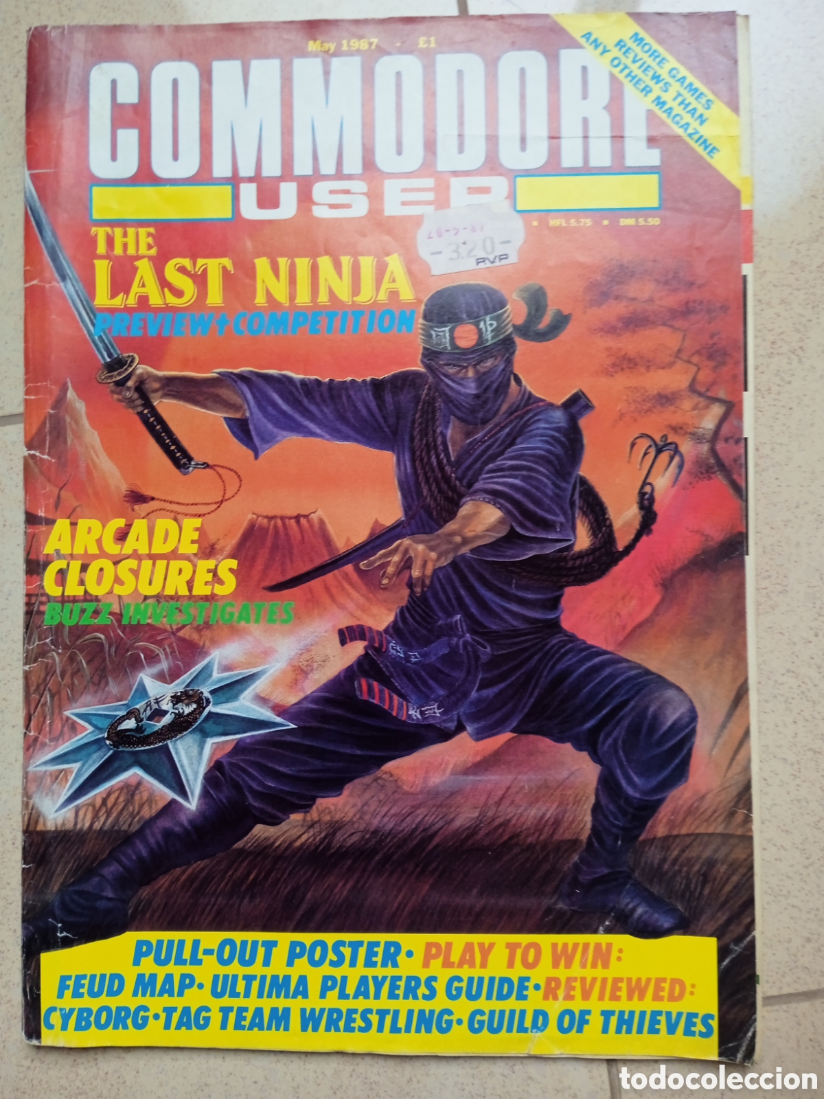 Juguetes antiguos: Commodore User mayo 1987
