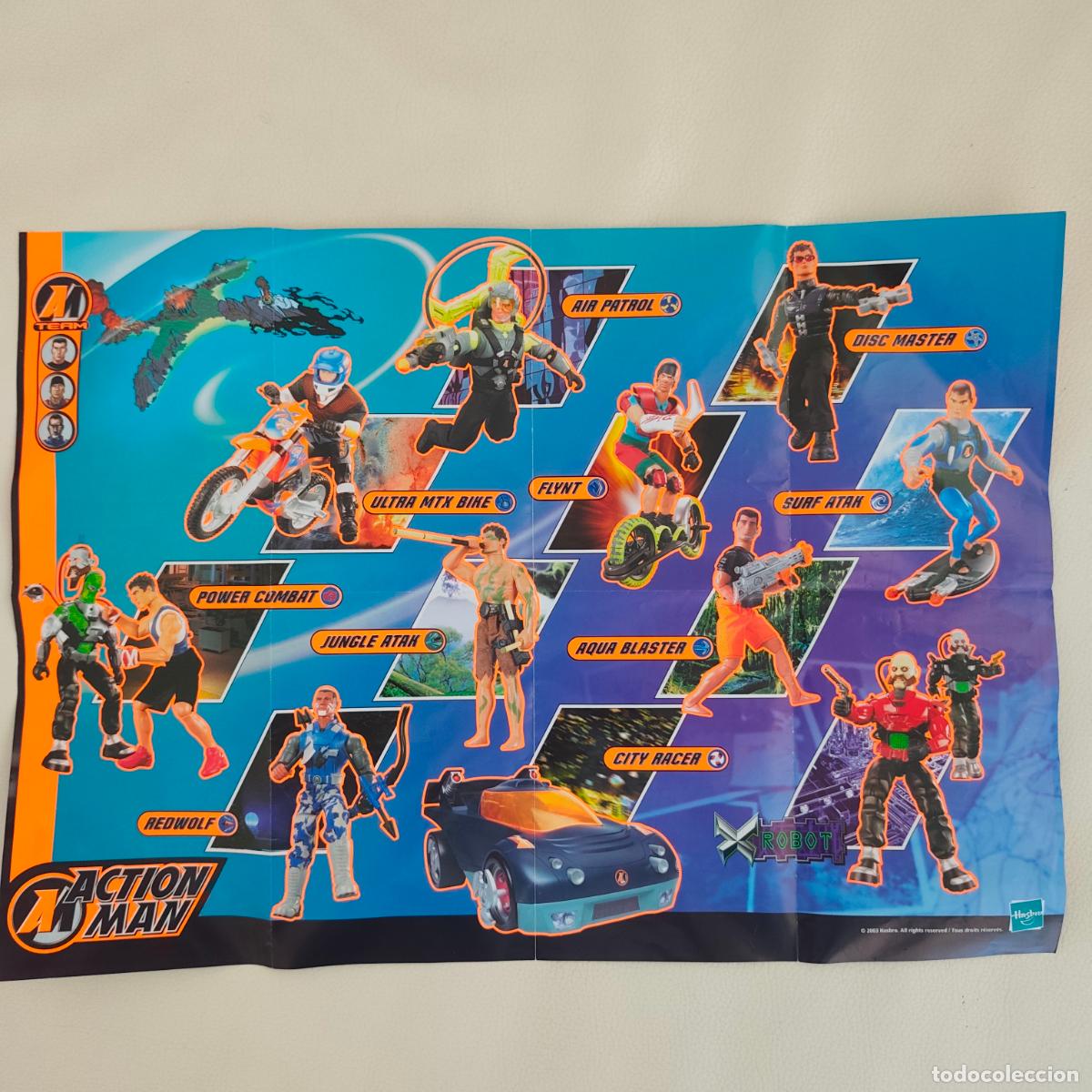 Juguetes antiguos: Folleto Action Man 2003 Hasbro