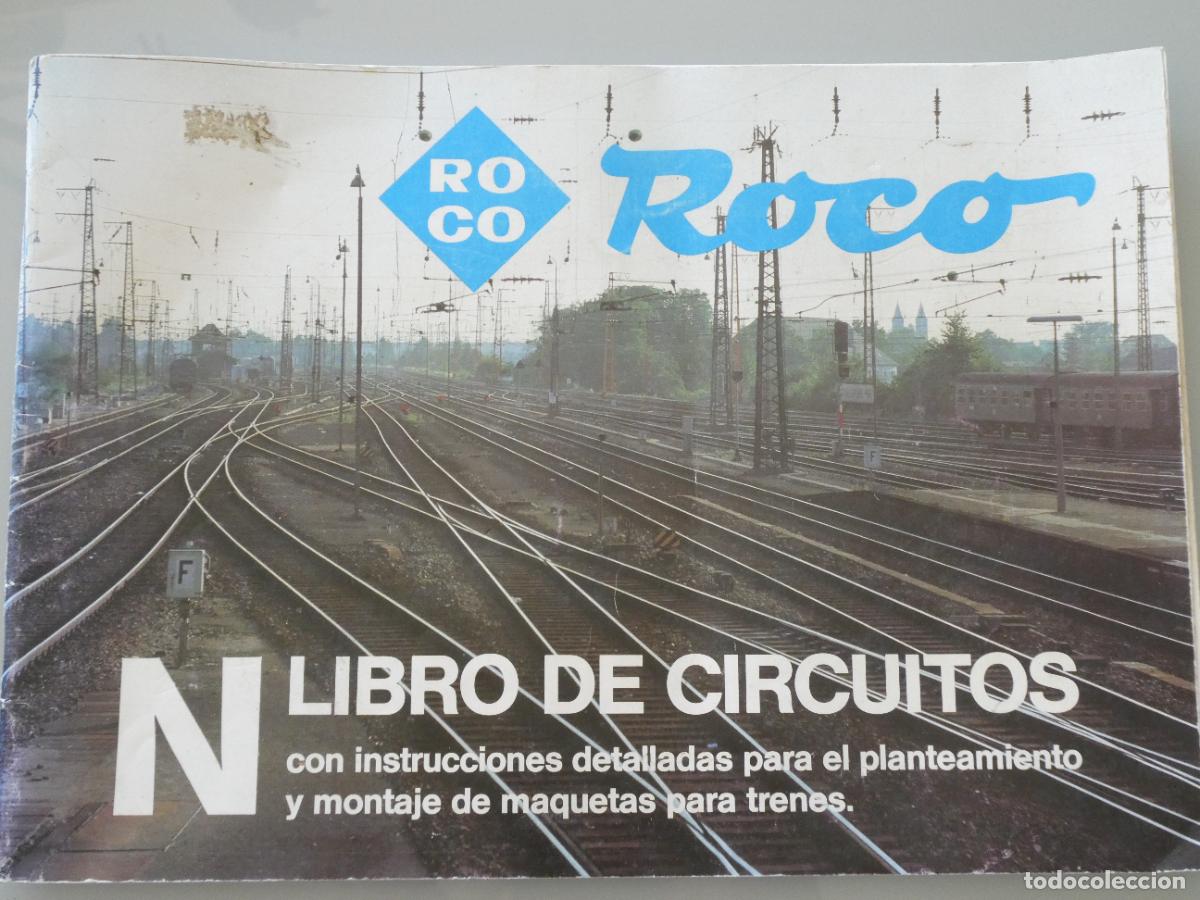 Juguetes antiguos: LIBRO CAT&Aacute;LOGO MODELISMO FERROVIARIO. ROCO CIRCUITOS. 60P. 240GR