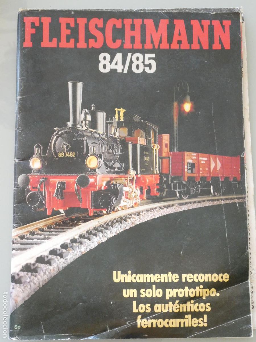 Juguetes antiguos: LIBRO CAT&Aacute;LOGO MODELISMO FERROVIARIO. FLEISCHMANN 84 85 1984 1985. 350GR