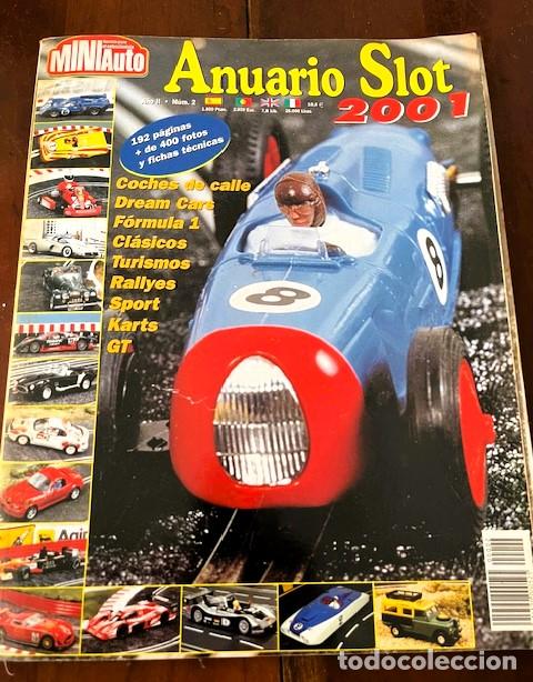 Juguetes antiguos: MINIAUTO, ANUARIO DE SLOT A&Ntilde;O 2001, BUEN ESTADO - FLA