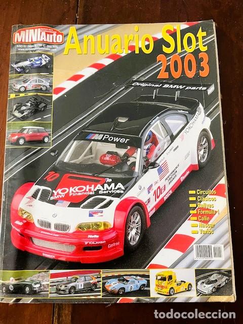 Juguetes antiguos: MINIAUTO, ANUARIO DE SLOT A&Ntilde;O 2003, BUEN ESTADO - FLA
