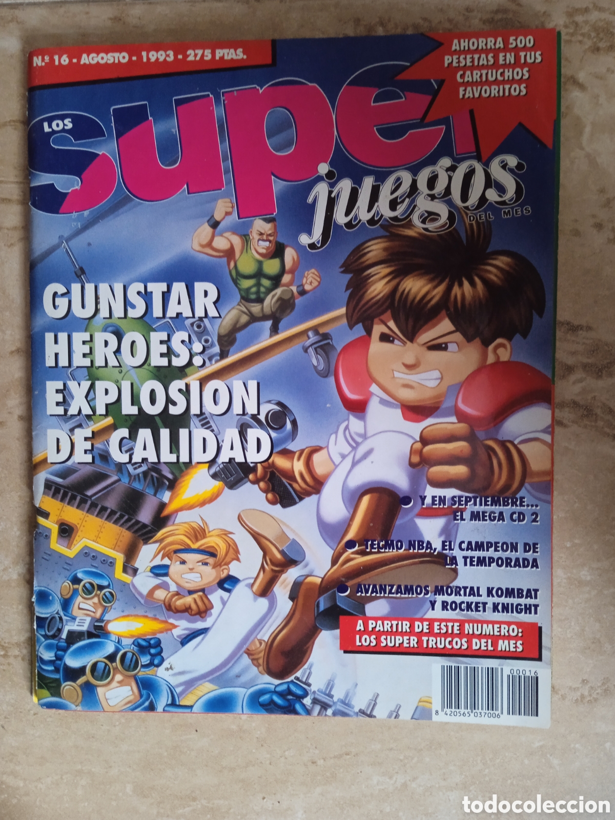 Juguetes antiguos: Revista Los Super Juegos n&deg;16. Entrevista a Loquillo