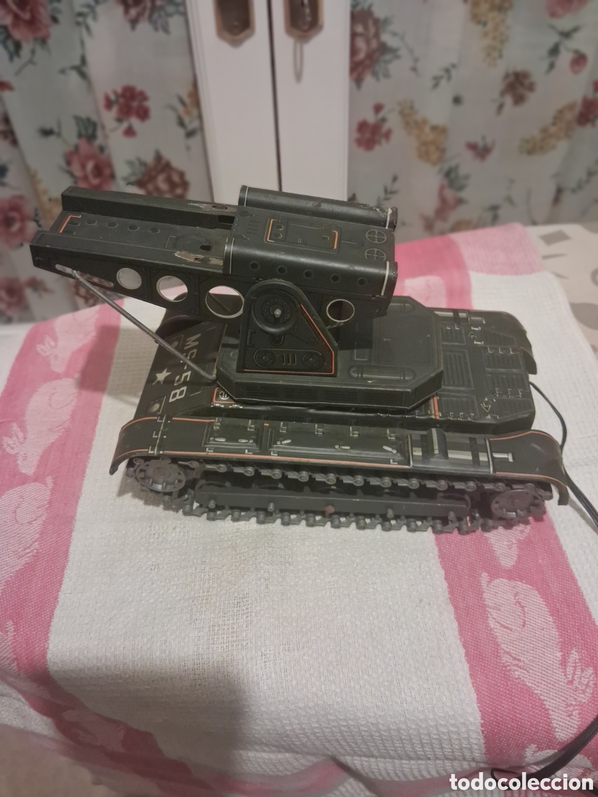 Juguetes antiguos: TANQUE DE GUERRA DE CHAPA