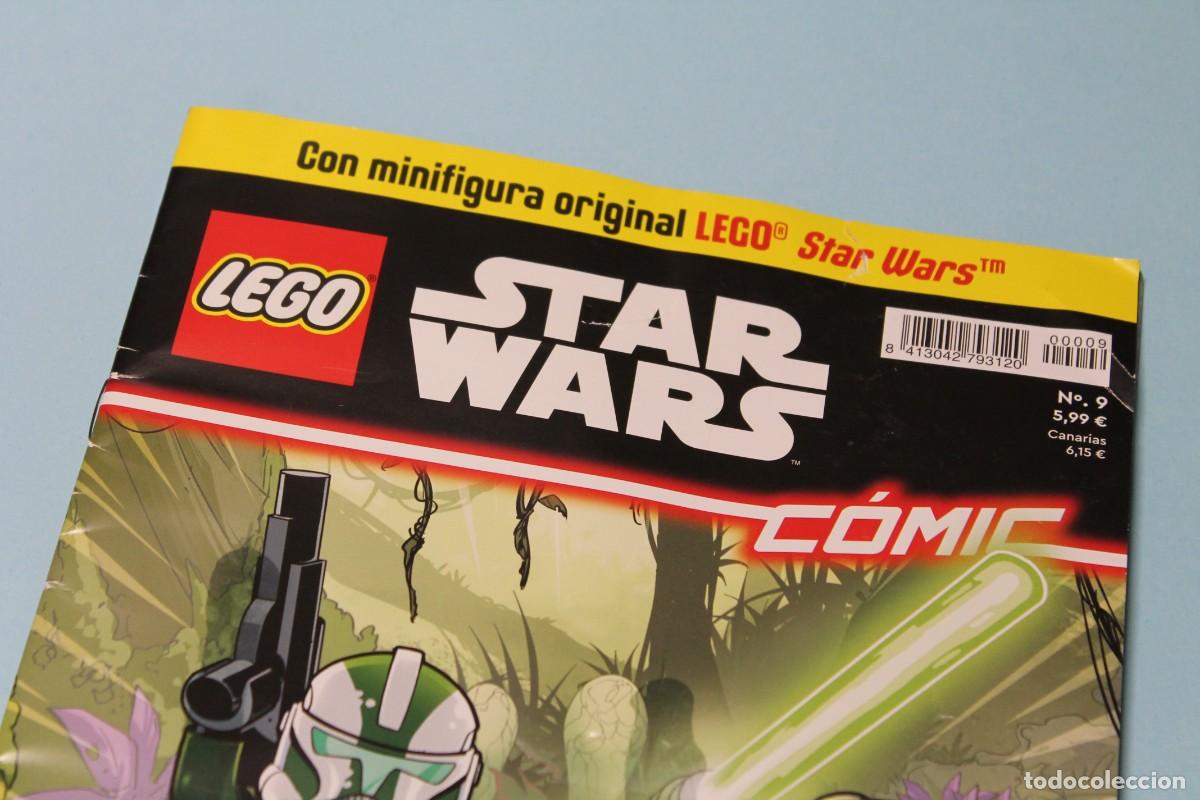Juguetes antiguos: REVISTA - COMIC LEGO STAR WARS. N&uacute;mero 9. Poster de OBI-WAN KENOBI vs JANGO FETT.