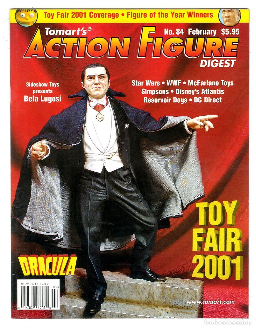 Jouets Anciens: Tomart's Action Figure Digest n.84 / Toy Fair 2001 / Dracula / Star Wars / WWF / McFarlane Toys / Si