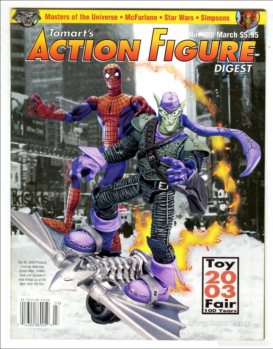 Jouets Anciens: Tomart's Action Figure Digest n.108 / Toy Fair 2003 100 Years / Masters of the Universe / McFarlane