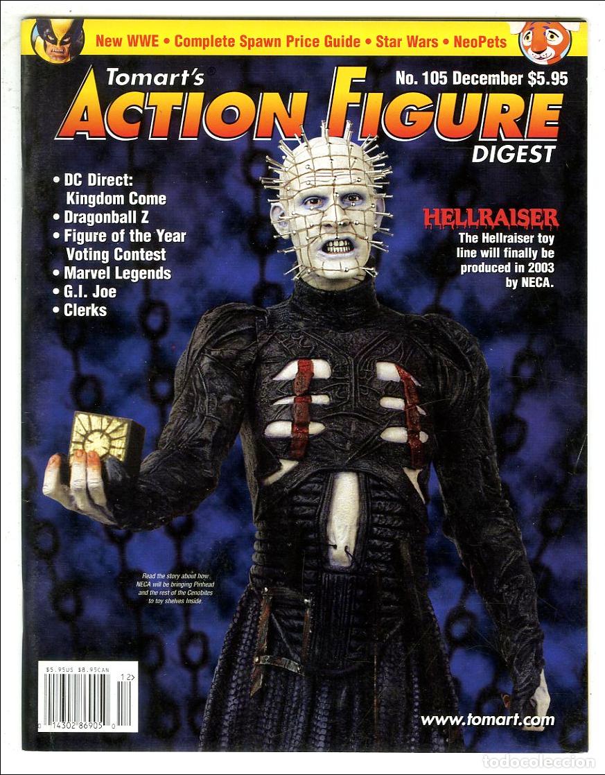 Jouets Anciens: Tomart's Action Figure Digest n.105 / WWE / Spawn / Star Wars / NeoPets / Hellraiser / Dragonball Z