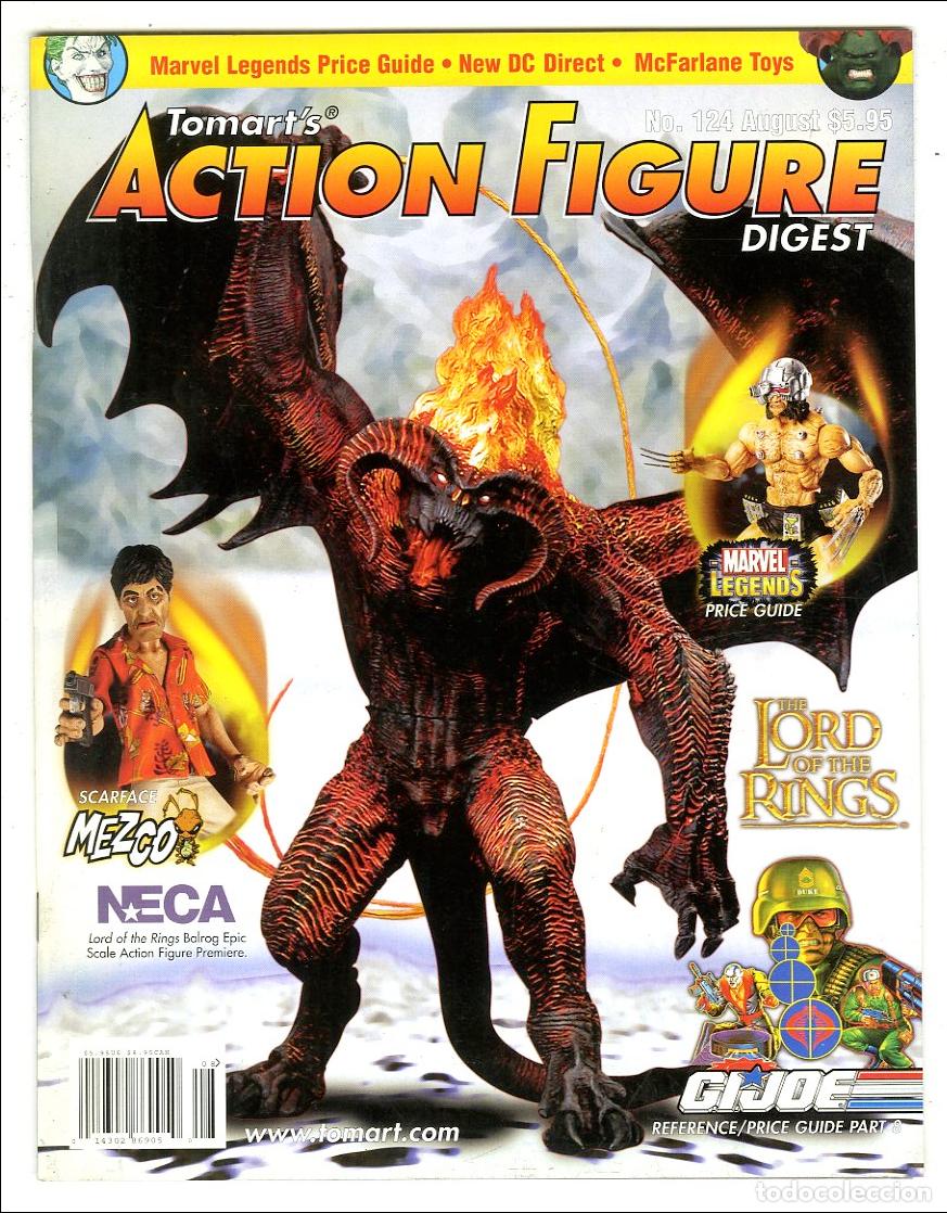 Jouets Anciens: Tomart's Action Figure Digest n.124 / Mezco / Neca / Marvel Legends / The Lord of the Rings / G.I. J