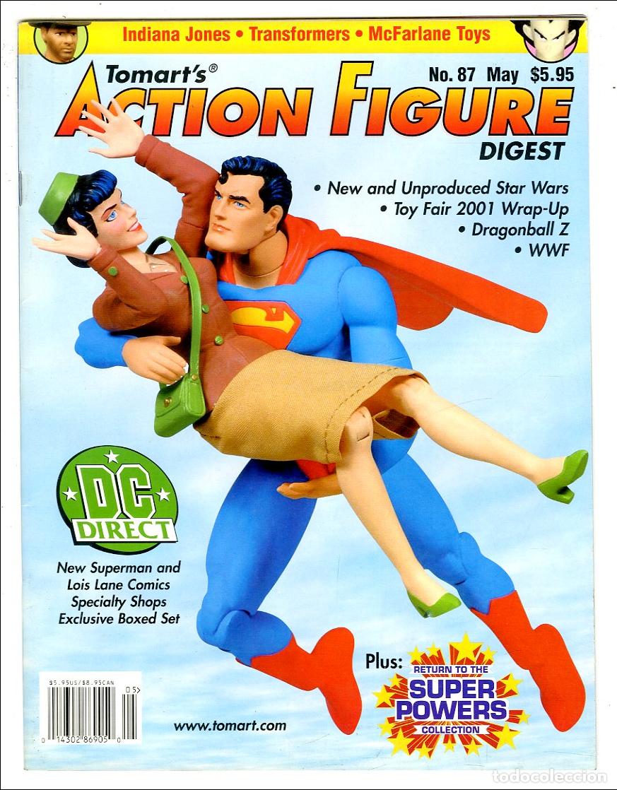 Jouets Anciens: Tomart's Action Figure Digest n.87 / DC Direct / Star Wars / Toy Fair 2001 / Dragonball Z / WWF / Su