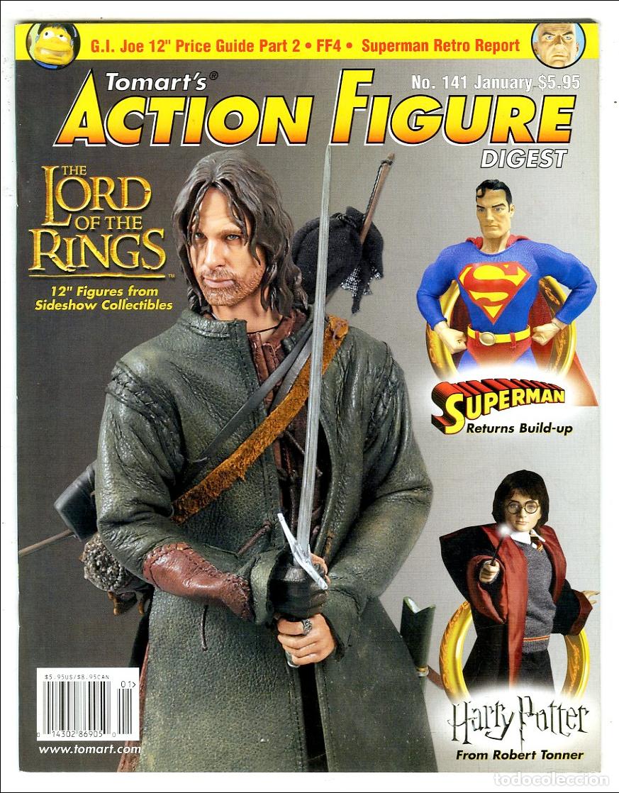 Jouets Anciens: Tomart's Action Figure Digest n.141 / The Lord of the Rings / Superman / Harry Potter (January)