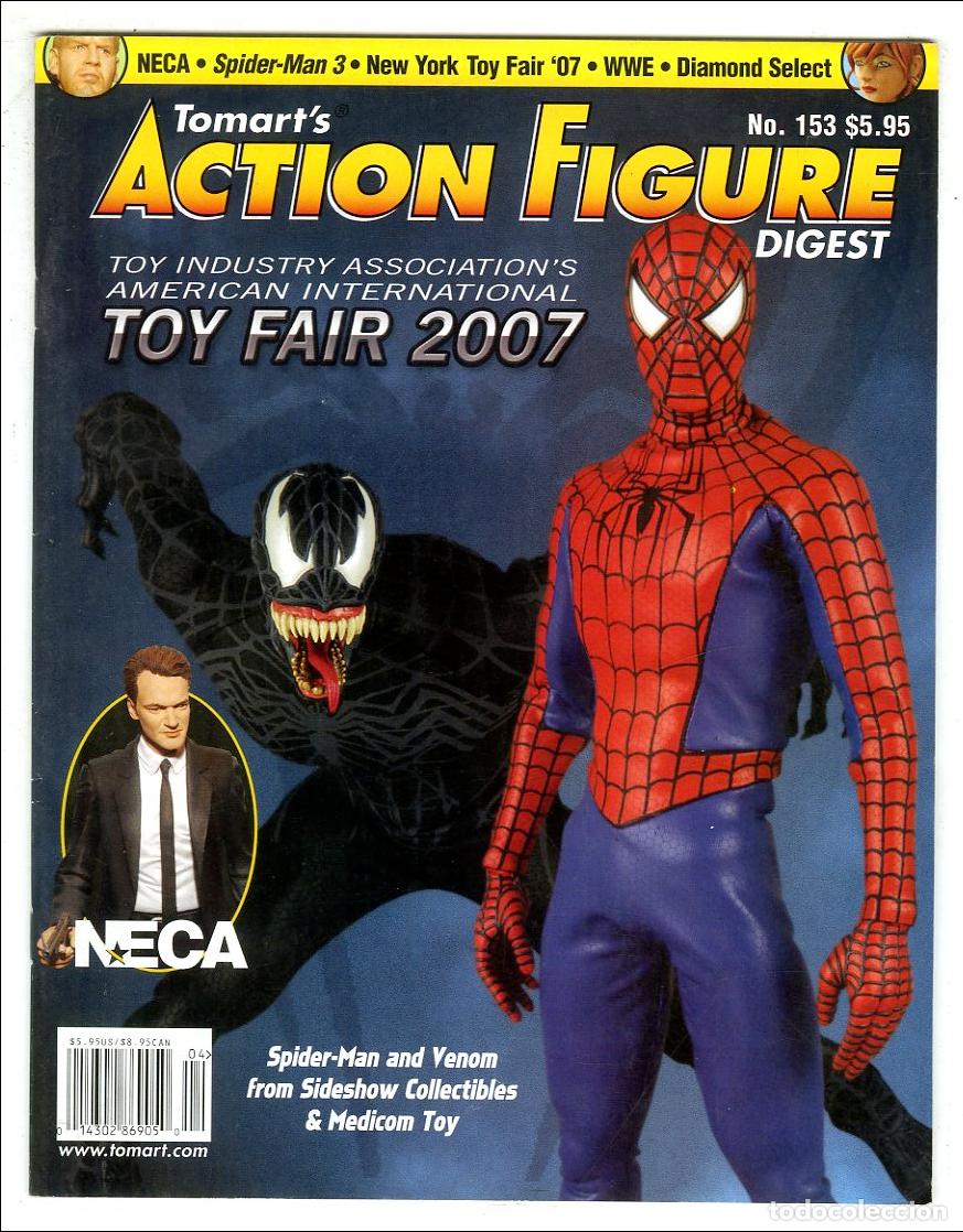 Jouets Anciens: Tomart's Action Figure Digest n.153 / Neca / Toy Fair 2007 / Spider-Man / WWE