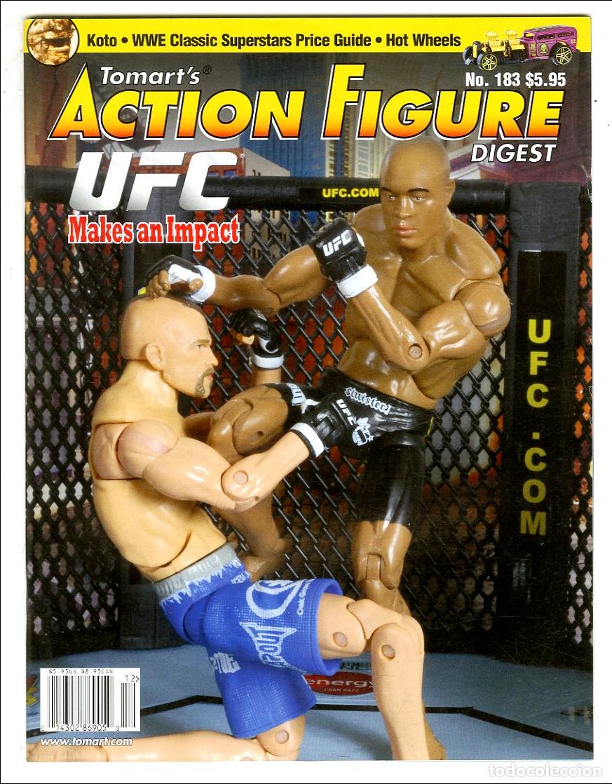 Jouets Anciens: Tomart's Action Figure Digest n.183 / UFC / Koto / WWE / Hot Wheels