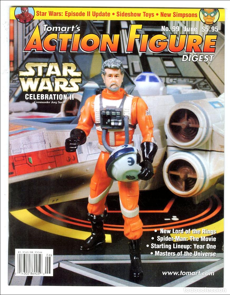 Jouets Anciens: Tomart's Action Figure Digest n.99 / Star Wars / Sideshow / Simpsons / Lord of the Rings / Spider-Ma