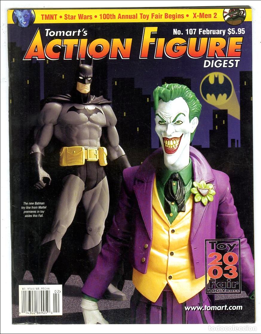 Jouets Anciens: Tomart's Action Figure Digest n.107 / Toy Fair 2003 100 Years / TMNT / Star Wars / X-Men 2 (February