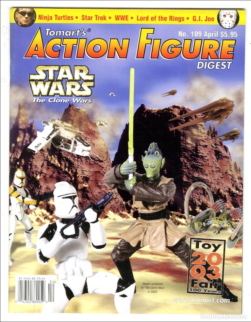 Jouets Anciens: Tomart's Action Figure Digest n.109 / Toy Fair 2003 100 Years / Star Wars / Ninja Turtles / Star Tre