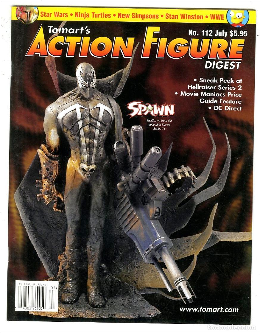 Jouets Anciens: Tomart's Action Figure Digest n.112 / Spawn / Star Wars / Ninja Turtles / Simpsons / Stan Winston /