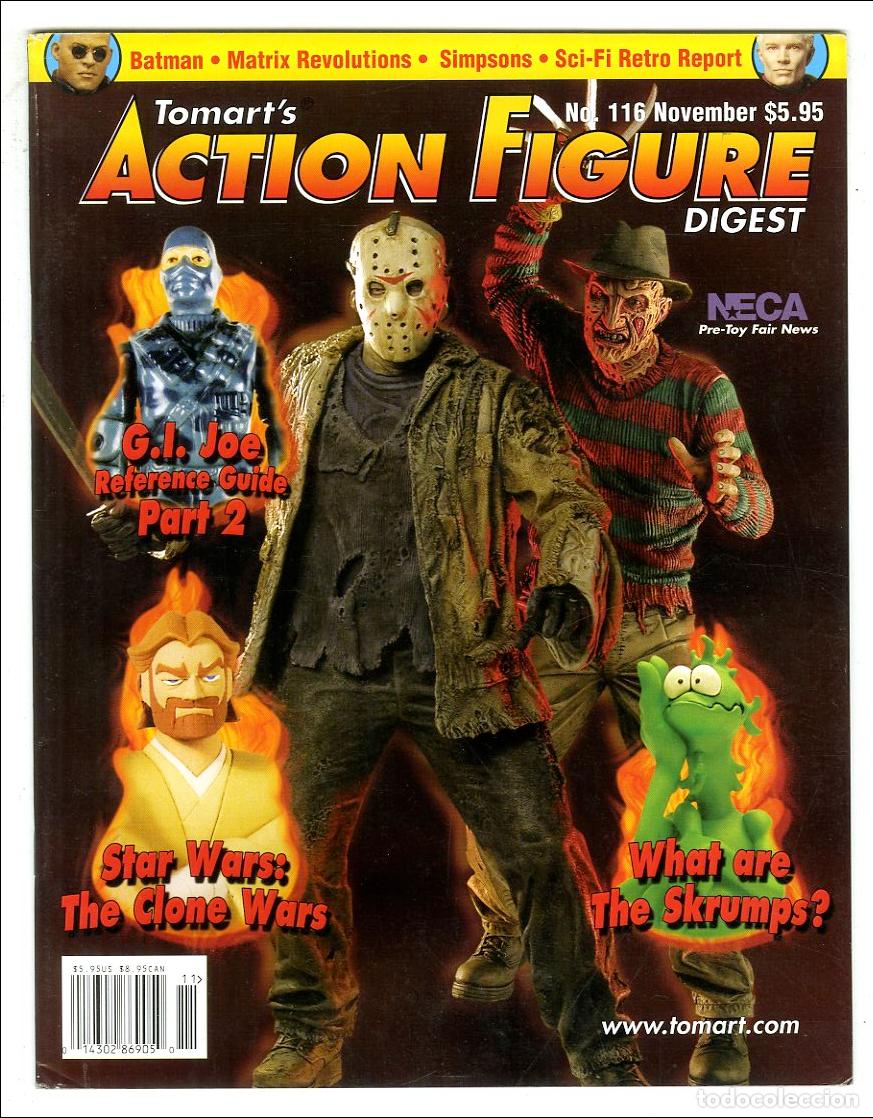 Jouets Anciens: Tomart's Action Figure Digest n.116 / G.I. Joe / Star Wars / Batman / Matrix / Simpsons / Sci-Fi (No