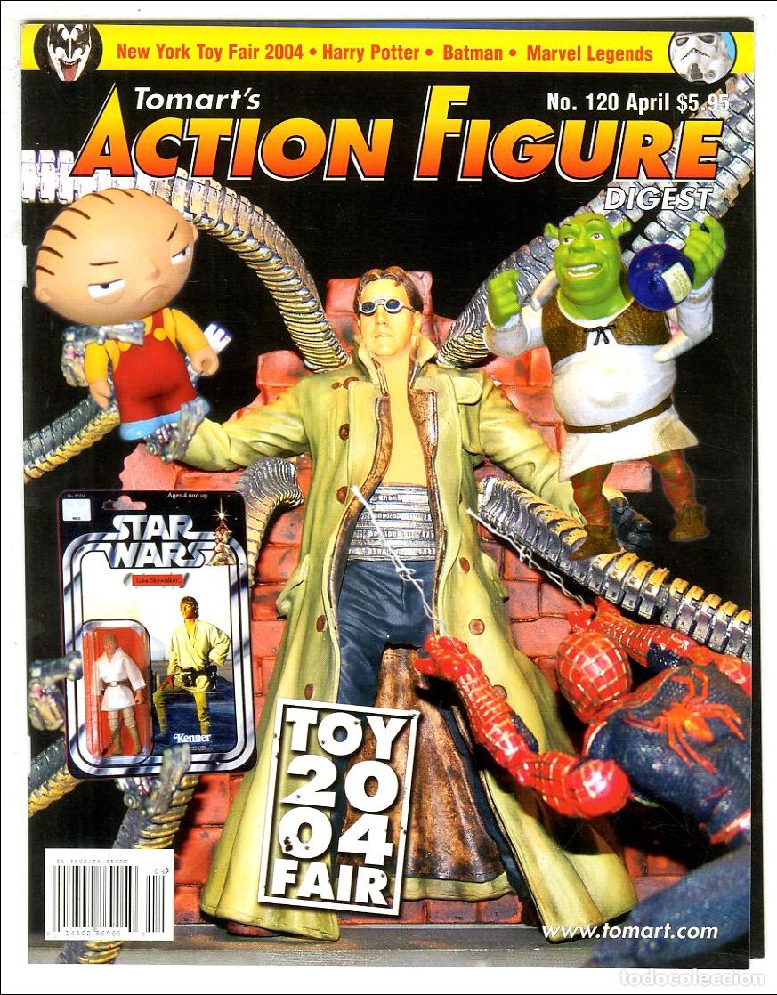 Jouets Anciens: Tomart's Action Figure Digest n.120 / Toy Fair 2004 / Star Wars / Harry Potter / Batman / Marvel Leg